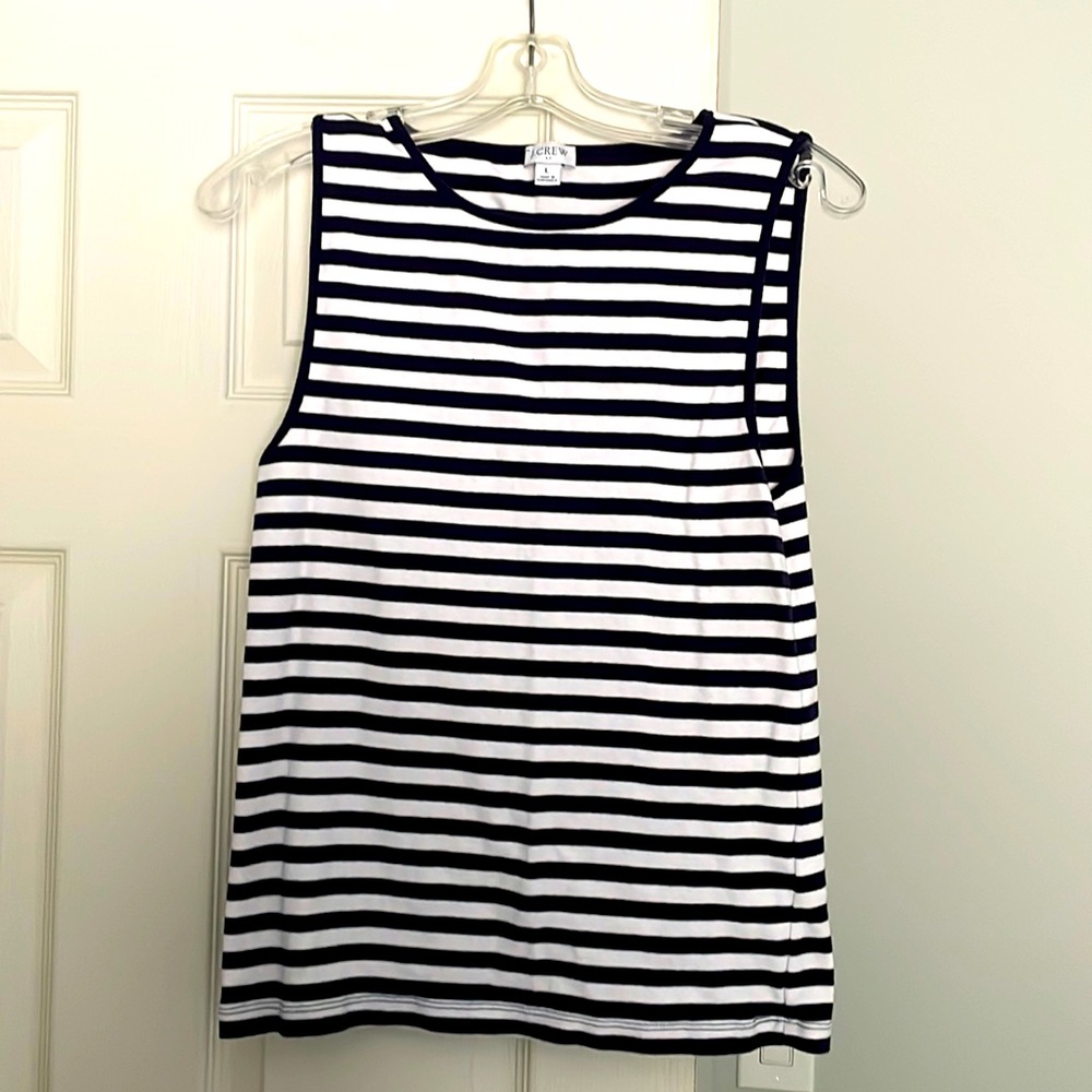 J.Crew Striped Tank Top